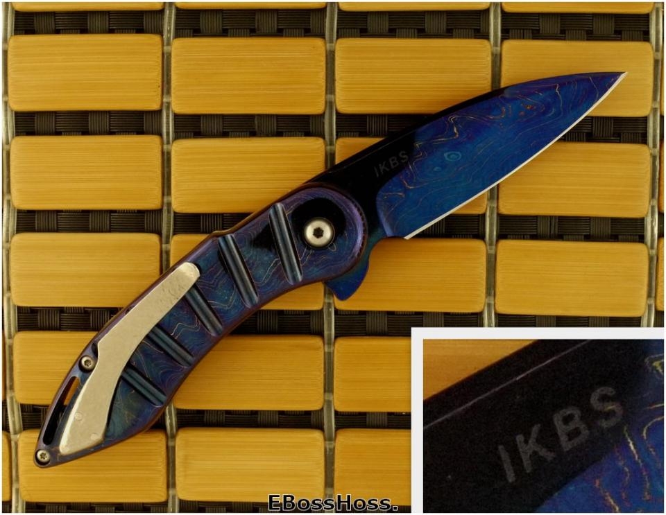 Todd Begg Nitered Blue Gents Glimpse Flipper